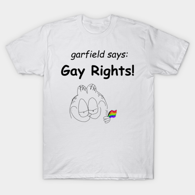 gay garfield shirt